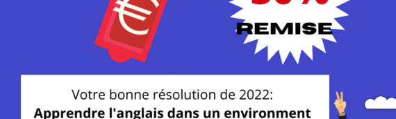 Votre bonne résolution pour 2022!